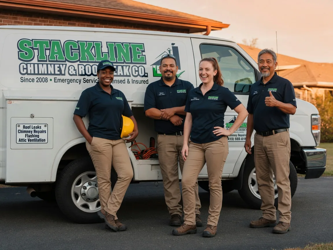 Chimney flashing repair company in Red Rock, OK